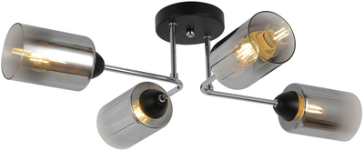 Люстра Wunderlicht Е27 4x60W OM8149-44 для кухни, спальни, гостинной
