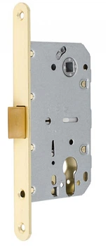 Замок для межкомнатной двери Ledor L90 85*50 Золото