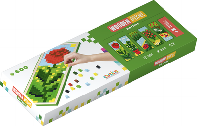 Mozaika pikselowa Cubika Wooden pixel 9 Nature 600 elementów (CBK14958)