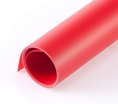 Фон для съёмки Visico PVC-1020 Red (100x200см)
