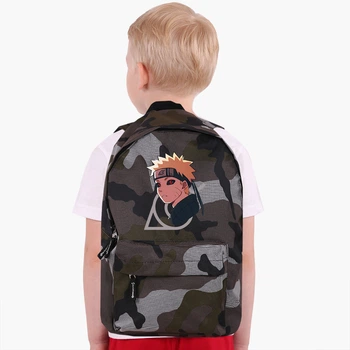 Рюкзак дитячий Наруто Узумакі (Naruto Uzumaki) (9263-2822-10) 17 л Камуфляж