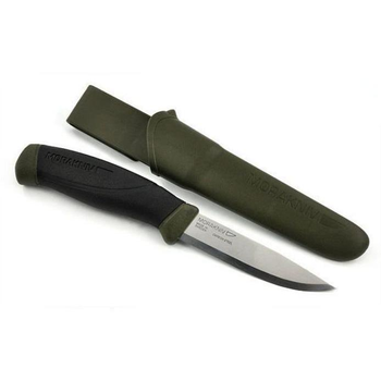 Ніж Morakniv 12494 Companion Green Heavy Duty MG вуглецева сталь (12494)