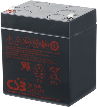 Аккумуляторная батарея CSB 12V 4.5Ah (GP1245)