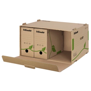 Архивный контейнер Esselte Eco 439x242x345 мм коричневый (623919)