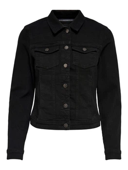 Джинсовая куртка ONLY ONLWONDER LIFE LS JACKET BB PIM004 S Черный 15221997 Black Denim
