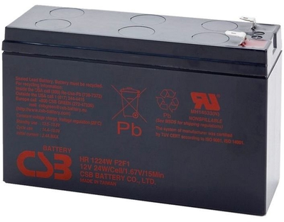 Аккумуляторная батарея CSB 12V 6.5Ah (HR1224WF2)