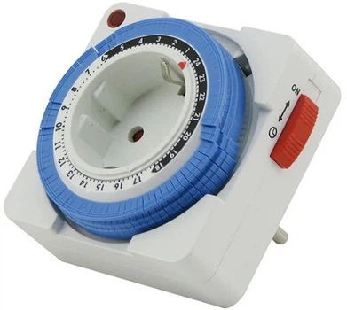 Розетка таймер суточный Lemanso LM663(671) механический