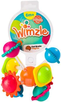 Игрушка-прорезыватель Сенсорные шары Fat Brain Toys Wimzle (F136ML) (811802021250)