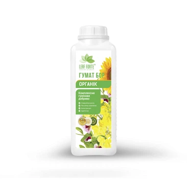 Комплексне гумінове добриво LEAF FORTE ГУМАТ БОР, 1 л