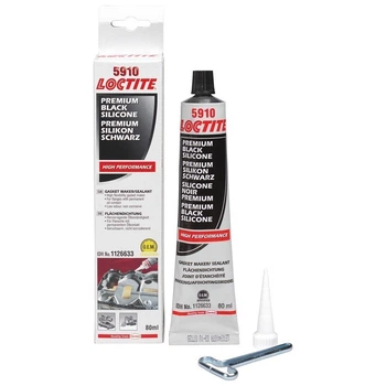 Герметик Loctite 5910 нейтральний мастилостійкий чорний +250°C 80 мл