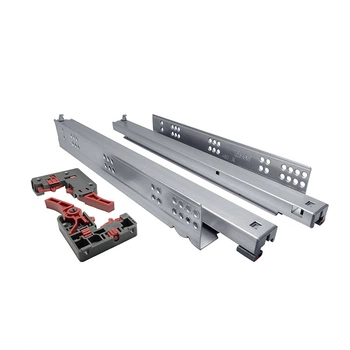 Напрямна Linken System L=250 мм прихованого монтажу повного висунення з доводчиком SYNCHRO-3D (16-19 мм.)