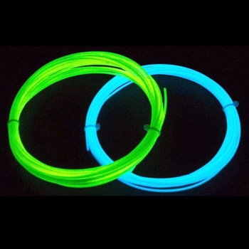 Набор Эко пластика PLA 3D-PEN filament PLA20LED для 3D-ручки 1.75 мм / 20 метров (2 цвета по 10м (светится в темноте))