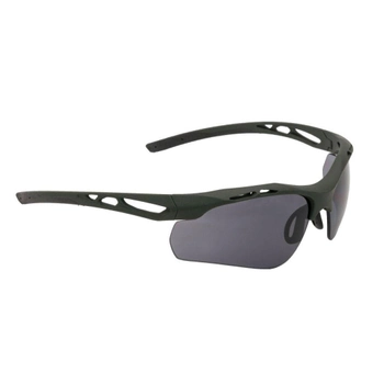 Тактичні окуляри Swiss Eye Attac балістичні олива (40393)