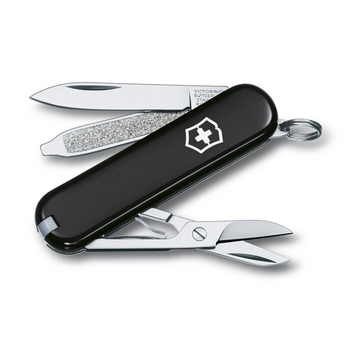 Складной нож Victorinox CLASSIC SD 58мм/1сл/7функ/черн/чехол /ножн Vx06223.3