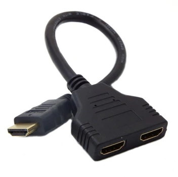 Адаптер розгалужувач HDMI на 2 HDMI спліттер