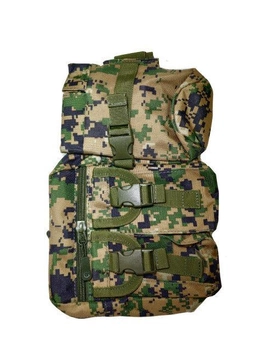 Рюкзак сумка тактична військова Спартак N02210 Pixel Green