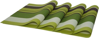 Набор сервировочных ковриков Supretto 45х30 см Зеленый (5065-0001)
