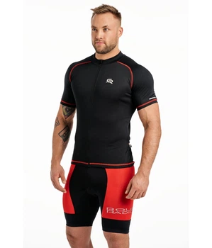Велошорти, велотруси з памперсом Radical CROSS Pro чорний / червоний (CROSS-PRO-red) XXL