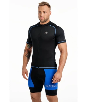 Велосипедная футболка Radical CROSS-SX черный / синий (CROSS-SX-blue) M