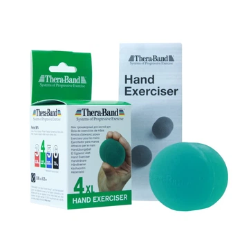 Мяч тренажер для разработки кисти Thera-Band XL зеленый T 53