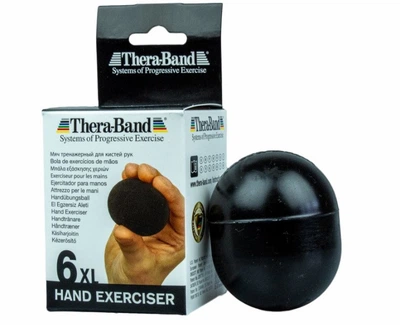 Мяч тренажер для разработки кисти Thera-Band XL черный T 54