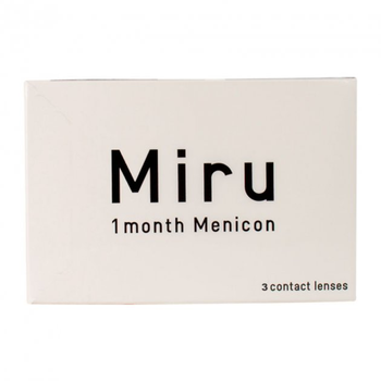 Контактные линзы Menicon Miru 1 month -3.75 / BC 8.3 мм (3 шт/уп. )