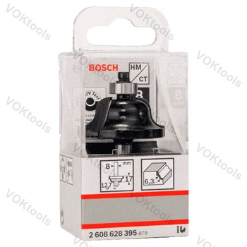 Профільна фреза для кромок d8 D38.1 h17.4 L61 R6.3 Standard for Wood Bosch Professional (2608628395)