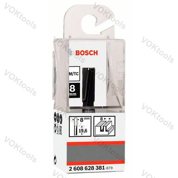 Пазова фреза з дерева d8 D8 h20 L51 Standard for Wood Bosch Professional (2608628381)