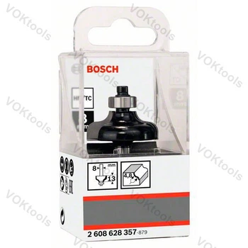 Профільна фреза для кромок d8 D31.8 h12.7 L54 R4.8 Standard for Wood Bosch Professional (2608628357)