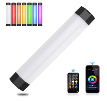 Світильник RGB Luxceo P200, 6Вт, bluetooth керування, магніт, відеосвітло для фотостудії