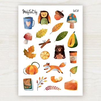 Стикерлист MriyTaDiy Set 58 «Осенний-2»