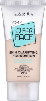Тональний крем Lamel Professional Oh My Clear Face тон 402 40 мл (5060805940234)