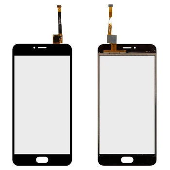 Сенсорний екран (тачскрін) для Meizu M3 Note, m681h/m681q/m681c, чорний, high-copy