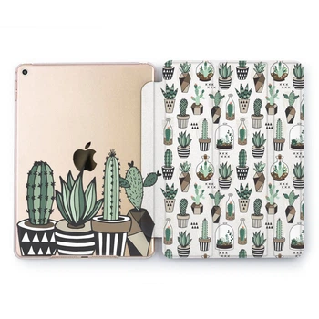 Чохол книжка, обкладинка для Apple iPad (Кактуси патерн) моделі Air 9.7 епл айпад ейр 2013 case smart cover (823582815)