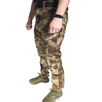 Тактические штаны Lesko B603 Pixel Desert 40 размер брюки мужские милитари камуфляжные с карманами (SKU_4257-12591)