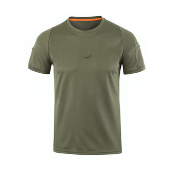 Тактическая футболка-поло Lesko A825 Green размер XXL с коротким рукавом для мужчин армейская (SKU_4852-15852)