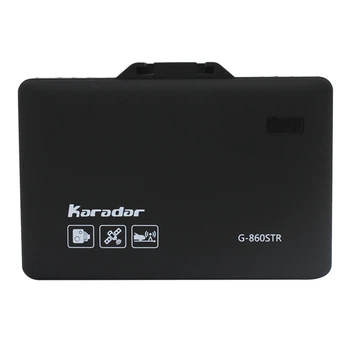Антирадар Karadar G-860STR 2.4" дисплей радар-детектор з GPS голосовими сповіщеннями виявлення сигналів (K/OPT2-3143-8534)
