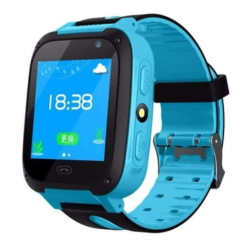 Часы умные XPRO Smart Watch F2 (blue) наручные детские, с функцией аудиомониторинг и GPS.