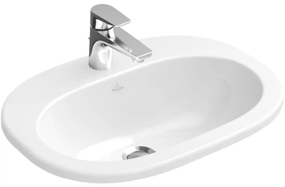 Умивальник VILLEROY & BOCH O.NOVO вбудований 56*40,5см, білий альпін 41615601