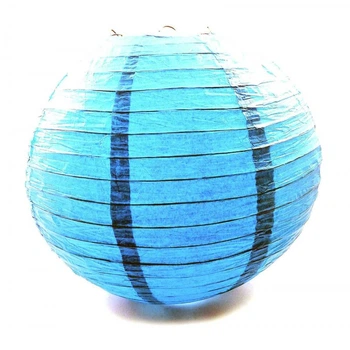 Паперовий Ліхтарик Ocean, Блакитний D-40 см (Небесний Ліхтар)