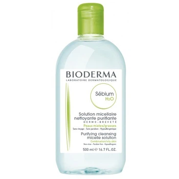 Мицеллярная вода для жирной и комбинированной кожи Bioderma Sebium H2O 500мл