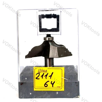 Фреза ГЛОБУС 2111 кромочная калёвочная d12 D63 h16 R5