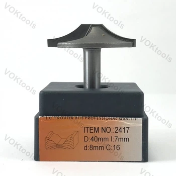 Фреза ГЛОБУС 2417 d8 D40 h7 фигирейная горизонтальная