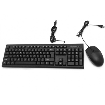 Проводная клавиатура игровая + мышка оптическая CMK-858 комплект с русской расскладкой