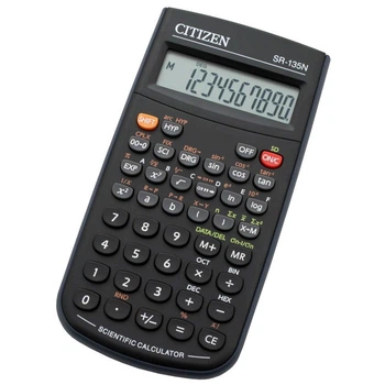 CITIZEN Калькулятор инженерный 8 + 2 разряда SR135N