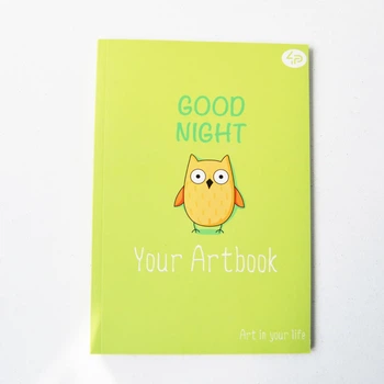 Блокнот 4Profi Artbook owl 48 листов формат А5 902347