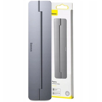 Подставка для ноутбука Baseus Papery Notebook Holder (на клеевой основе) Space Gray