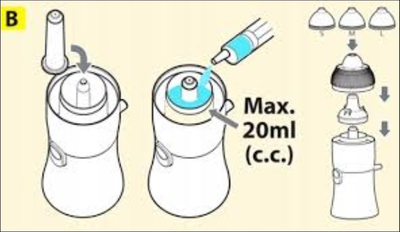 промыватель носа Rossmax NW1- насадка для небулайзера