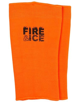 Наколенник эластичный Fire&Ice оранжевый.