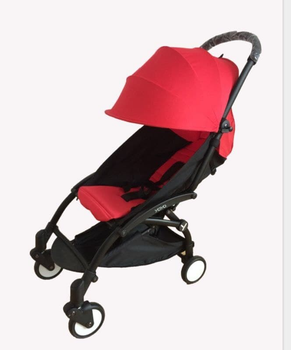 Прогулочная коляска Baby Yoya 165 A+ красный 4-х ярусний козырек
